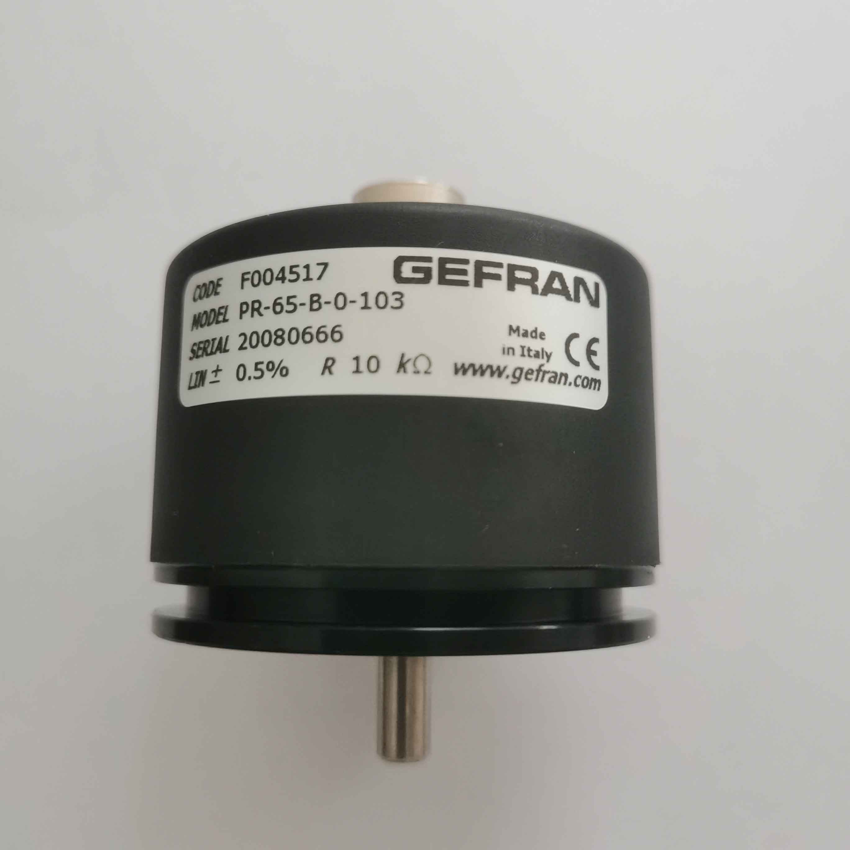 意大利GEFRAN PR-65-B-0-103 角度传感器 杰佛伦