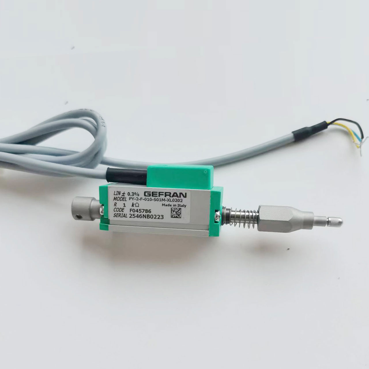 意大利GEFRAN PY-2-F-010-S01M-XL0202 拉绳位移传感器 杰佛伦